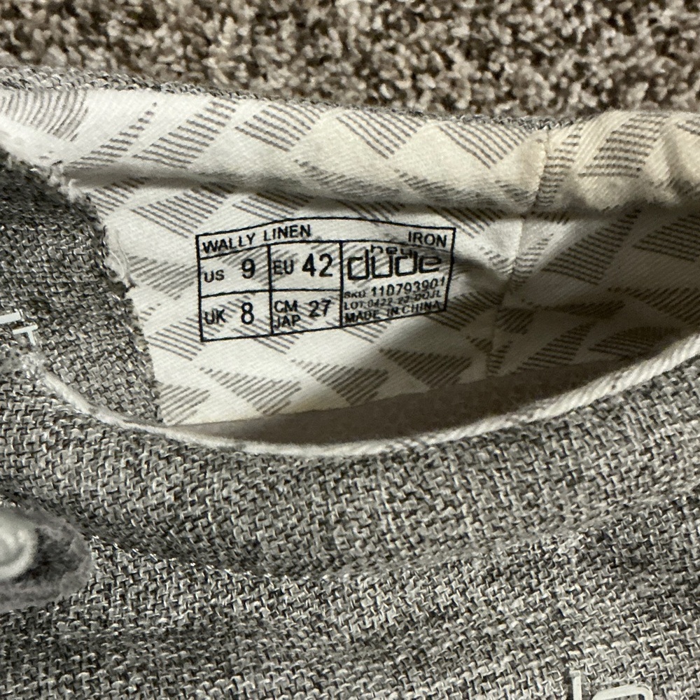Hey Dude Wally Linen Men’s	9 - Picture 2 of 6